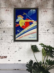 Plakat für den Frieden Montreux Schweiz