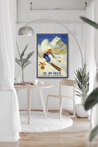 Poster im Retro-Stil Außergewöhnliche inn Crawford
