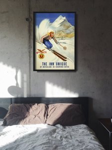 Poster im Retro-Stil Außergewöhnliche inn Crawford