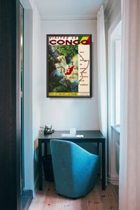 Retro-Poster Visitex le Congo African