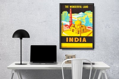 Poster an der Wand Indien Wonderland