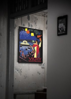 Plakat für den Frieden Vichy Comite des Fetes