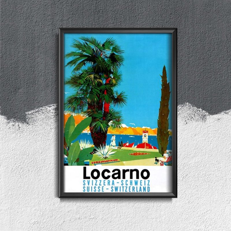 Plakat für den Frieden Schweiz Locarno