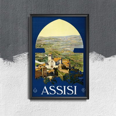 Poster an der Wand Italien Assisi