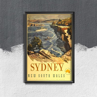 Plakat für den Frieden Australien Sydney New South Wales