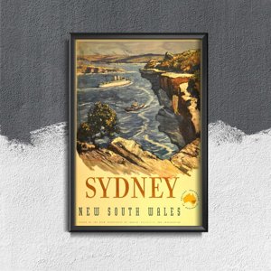 Plakat für den Frieden Australien Sydney New South Wales