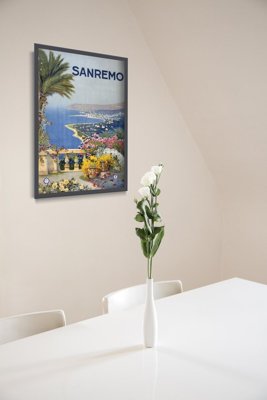 Retro-Poster Sanremo Italien