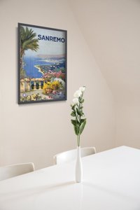 Retro-Poster Sanremo Italien