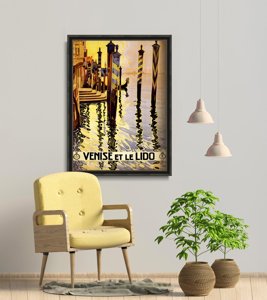 Retro-Poster Venedig, Italien