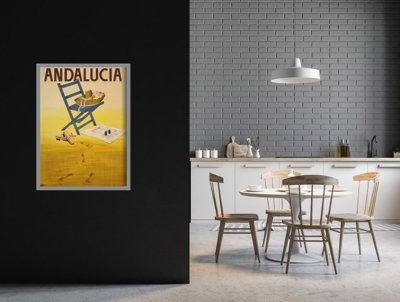 Poster an der Wand Andalusien Spanien
