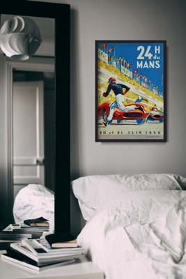 Poster im Retro-Stil Beligond h von Le Mans