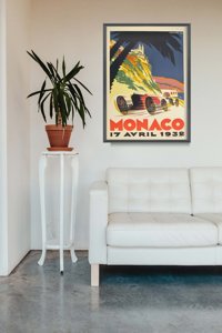 Poster an der Wand Cars Monaco