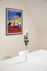 Plakat für den Frieden Monaco Grand Prix Automobile