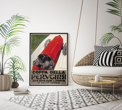 Plakat für den Frieden Grand Prix Poster Coppa della Perugina Federico Seneca