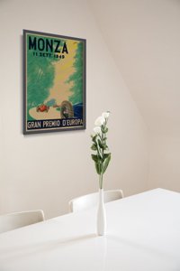 Retro-Poster Monza Grand Prix Gran Premio d'Europa