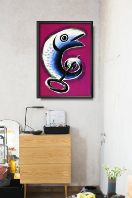 Plakat für den Frieden Sardine