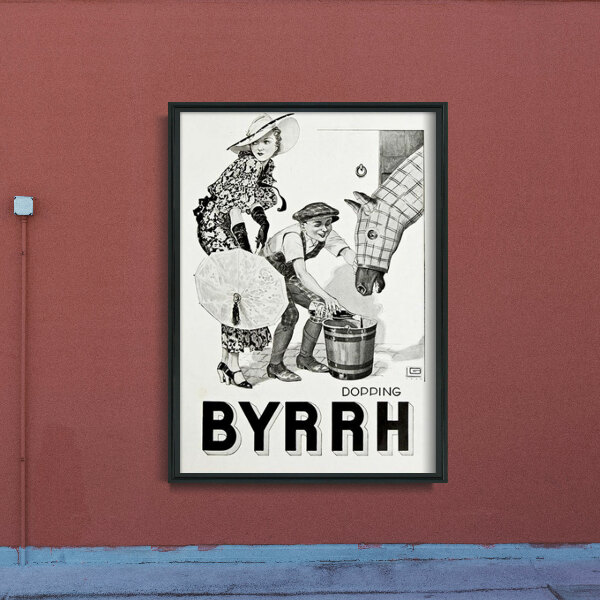 Retro-Poster Trinken aus dem Süden von Frankreich Drucken Byrrh