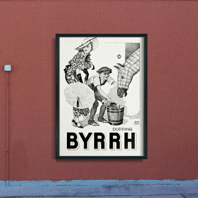 Retro-Poster Trinken aus dem Süden von Frankreich Drucken Byrrh