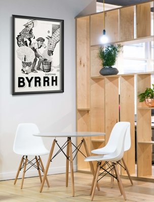 Retro-Poster Trinken aus dem Süden von Frankreich Drucken Byrrh