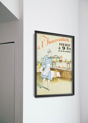 Retro-Poster L'Innovation Brüssel