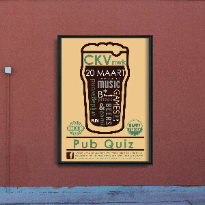 Poster im Retro-Stil Das Bierfest Griffin