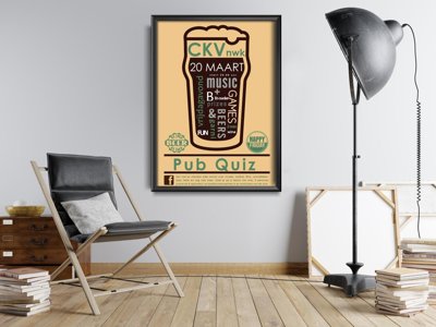 Poster im Retro-Stil Das Bierfest Griffin