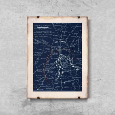 Plakat für den Frieden Gettysburg Battlefield