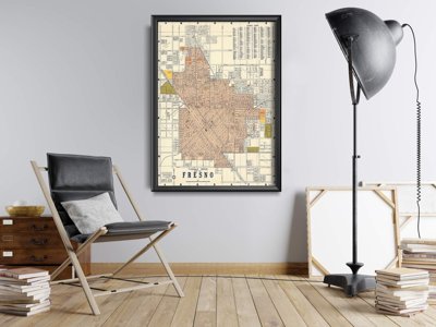 Weinleseplakat Alte Karte von Dresden