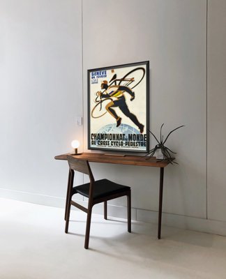 Weinleseplakat für das Wohnzimmer Donaldson Fahrrad Lithos Saison