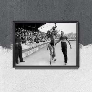 Plakat für den Frieden Fotografie Tour de France
