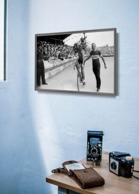 Plakat für den Frieden Fotografie Tour de France
