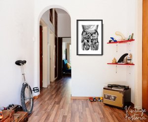 Plakat für den Frieden Illustration Organe
