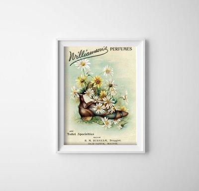 Poster an der Wand Parfüm und Körperpflege Spezialitäten Williamson