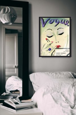 Poter im Retro-Stil Vogue Vanity-Nummer