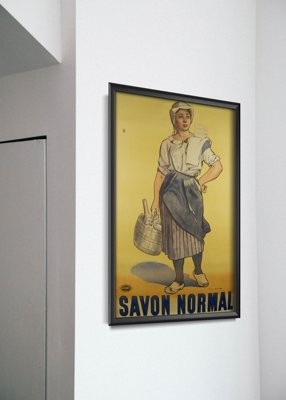Weinleseplakat Werbung Seife
