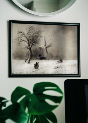 Poster im Retro-Stil Der Sturm Ivan Aiwasowski