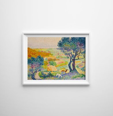 Poster an der Wand La Plaine de Bormes Henri Edmond