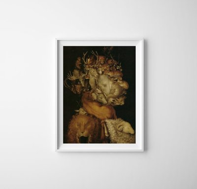 Retro-Poster Giuseppe Arcimboldo Erde