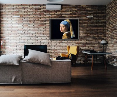 Plakat für den Frieden Mädchen mit dem Perlenohrring, Johannes Vermeer