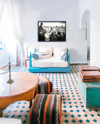 Weinleseplakat für das Wohnzimmer Tour de France Eugène Christophe Fotografie
