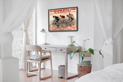 Poster im Retro-Stil Berner Mountainbike-Weltmeisterschaft in Zürich