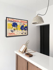 Retro-Poster Le Chaine Simpson Henri de Toulouse Lautrec