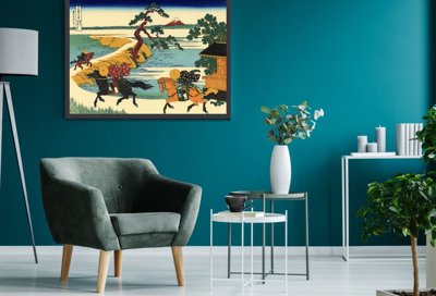 Plakat für den Frieden Sekiya Feld Katsushika Hokusai