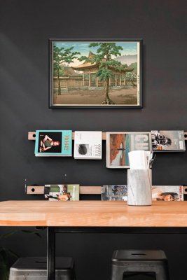 Weinleseplakat für das Wohnzimmer Sanctuary Kuchiwara