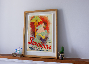 Poster an der Wand Saxoleine Petrole de Surete