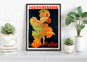 Poster an der Wand Folies Bergere, Loie Fuller