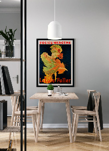 Poster an der Wand Folies Bergere, Loie Fuller