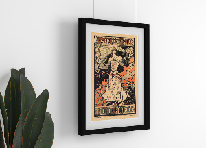 Poster an der Wand Jeanne d'Arc