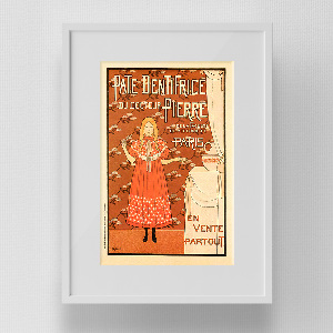 Poster an der Wand Pate Dentifrice du Docteur Pierre