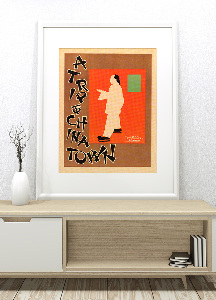 Poster an der Wand Eine Reise zum Chinatown